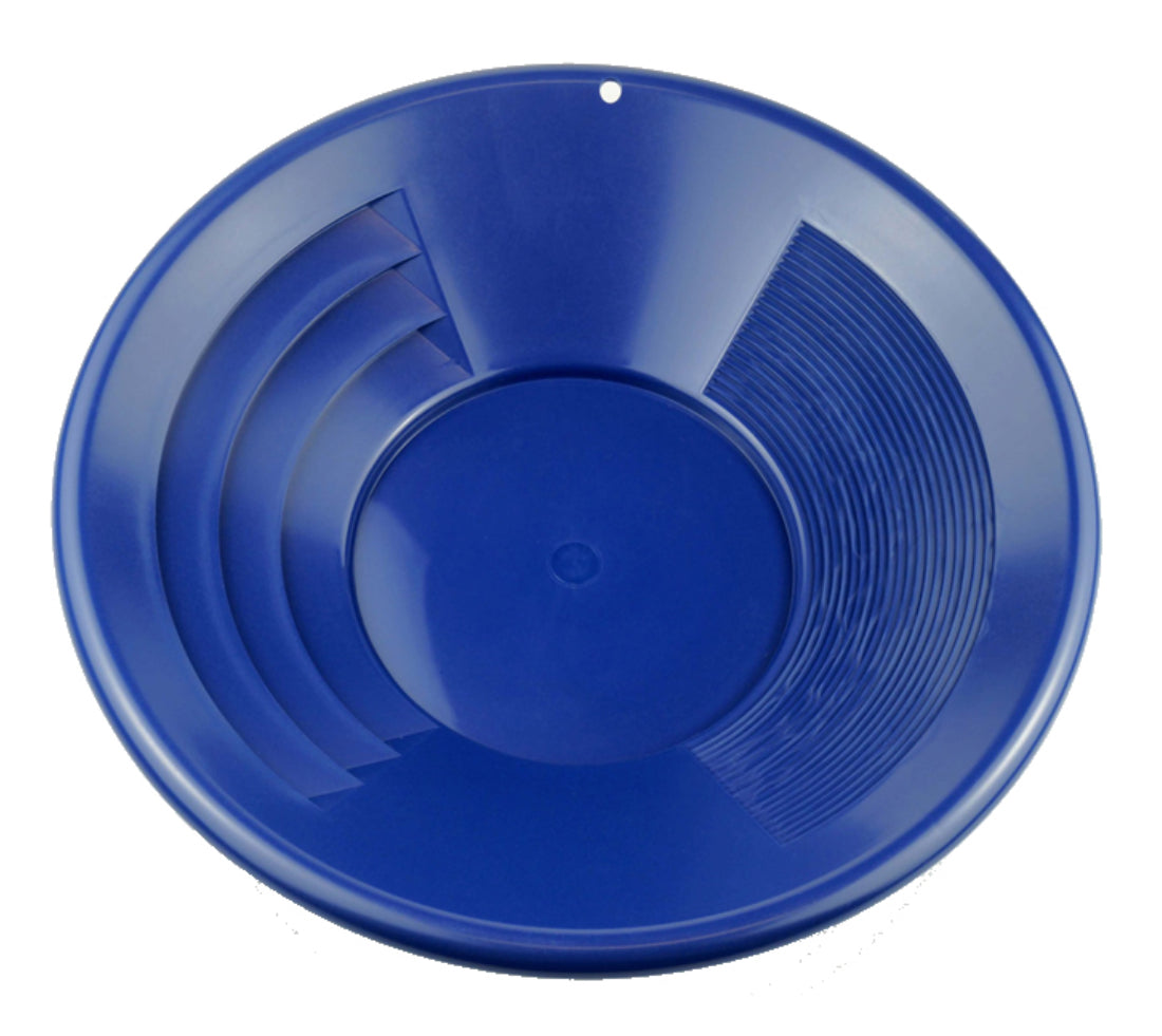Blue Dual Riffles 12" pan
