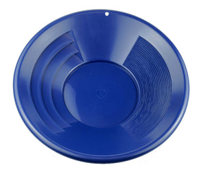 Blue Dual Riffles 14" pan