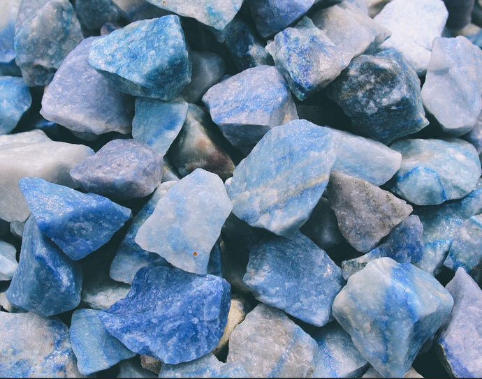 Blue quartz over 50lbs