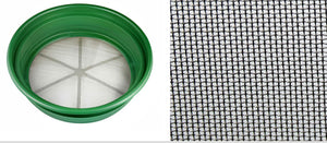 13-1/4"/1/50" Mesh Stackable Sifting Pan