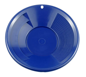 Blue dual riffle 8" pan