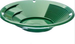 Green Dual Riffles 8" pan