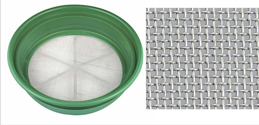 13-1/4"/1/30" Mesh Stackable Sifting Pan