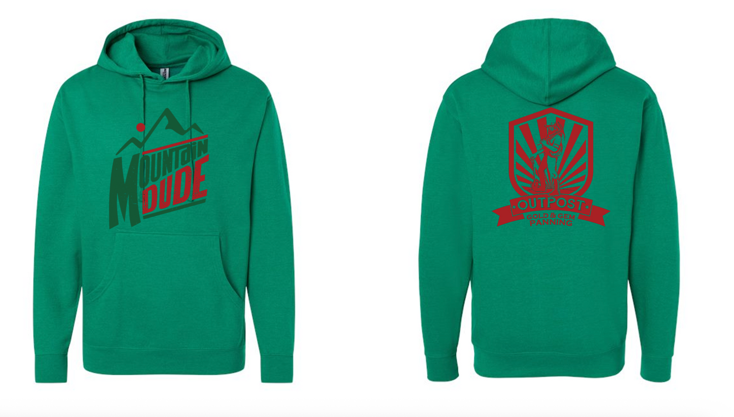 Outpost Mountain Dude Hoodies