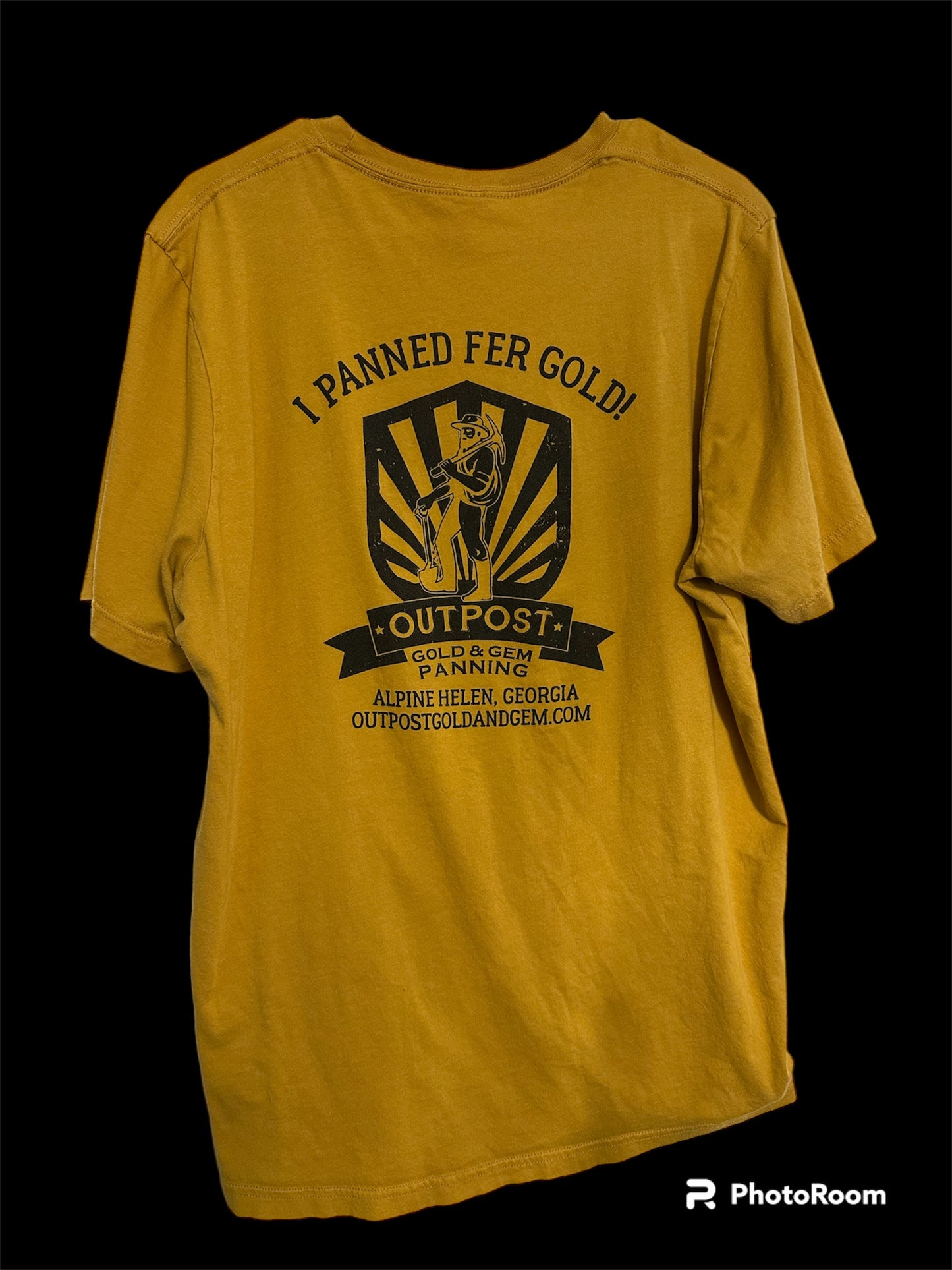 Outpost Gold Digger Soft Tee  yellow